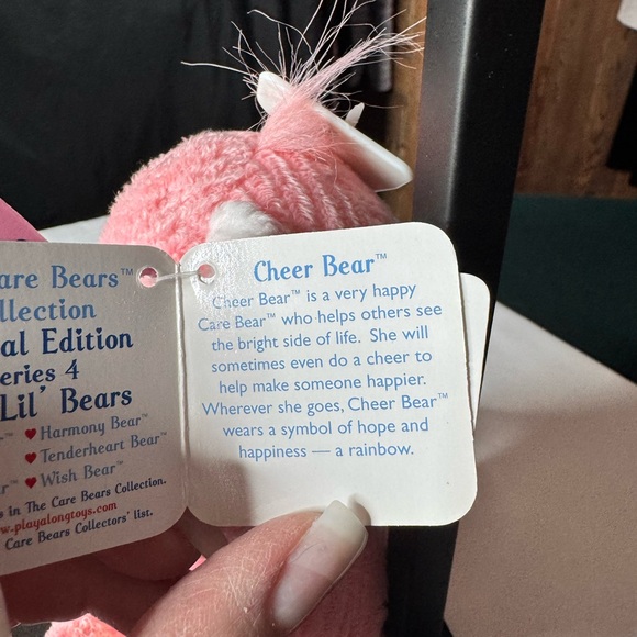 Care Bears Cheer Bear Special Edition Series 4 Soft Lil’ Bear NWT - Picture 7 of 8